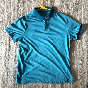 Perry Ellis, Aquamarine (?) polo